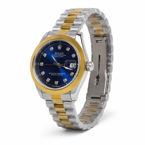 Rolex Datejust Two-Tone With Diamond Dial Watch