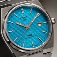 Tissot PRX Powermatic 80 With signature waffle-pattern dial