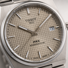 Tissot PRX Powermatic 80 With signature waffle-pattern dial