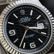 Rolex Land-Dweller Honeycomb Dial Watch