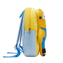 3D Minions Plush School Backpack for Kids