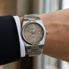 Tissot PRX Powermatic 80 With signature waffle-pattern dial