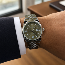 Rolex Land-Dweller Honeycomb Dial Watch