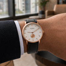 TOMI T-072 Slim Dial Quartz Watch