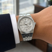Rolex Land-Dweller White Honeycomb Dial