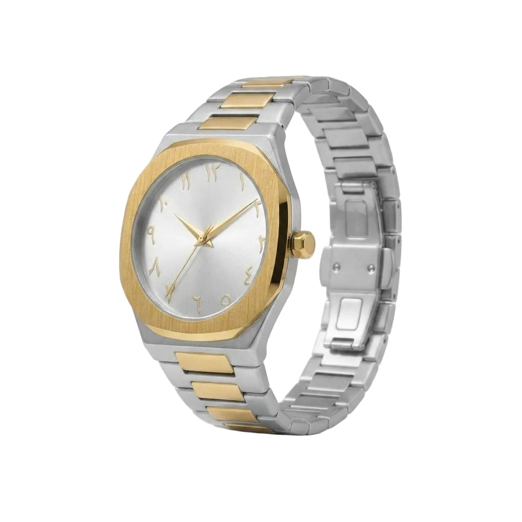 Arabic Aura Two-Tone wristwatch
