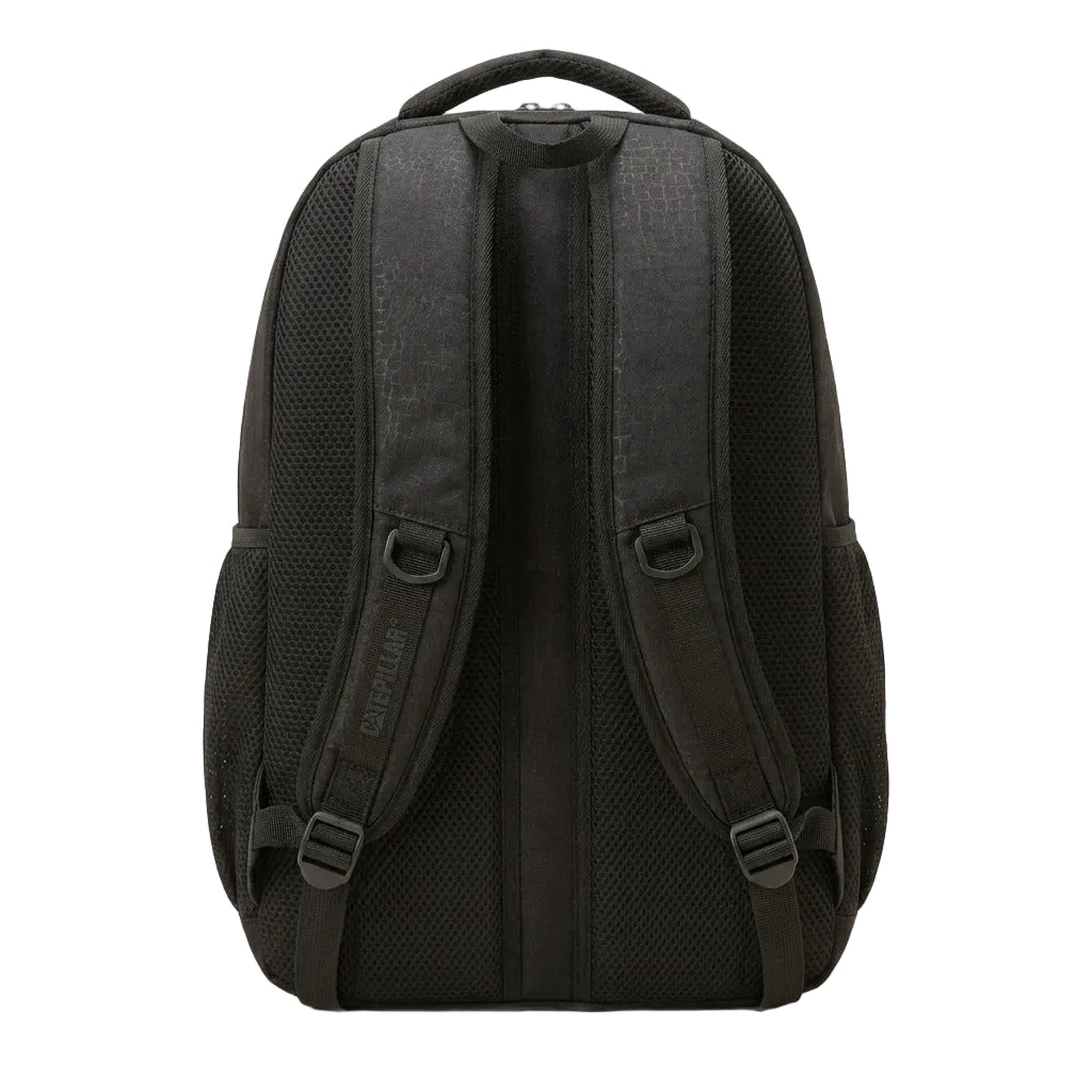 Black crocodile Textured Backpack