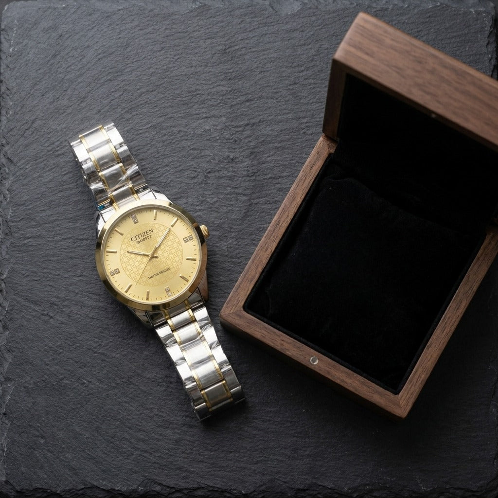 Citizen Quartz Two-Tone Men's Wristwatch