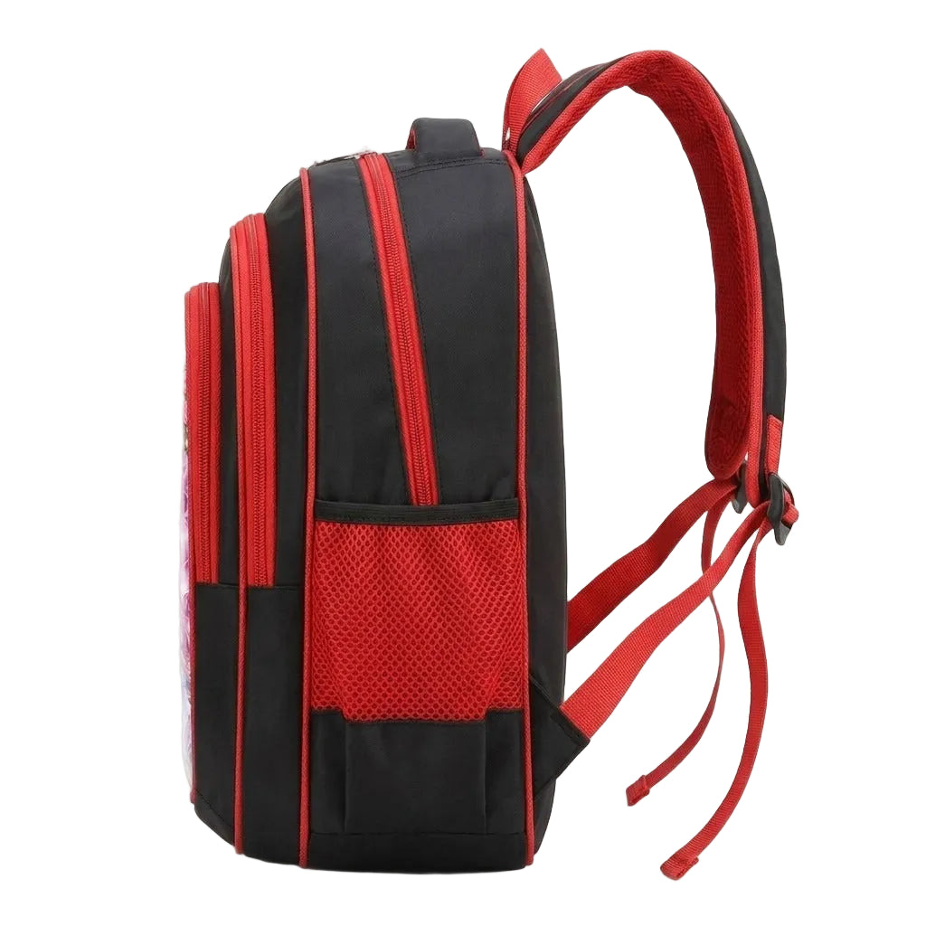 Doll Print School Backpack for Girls