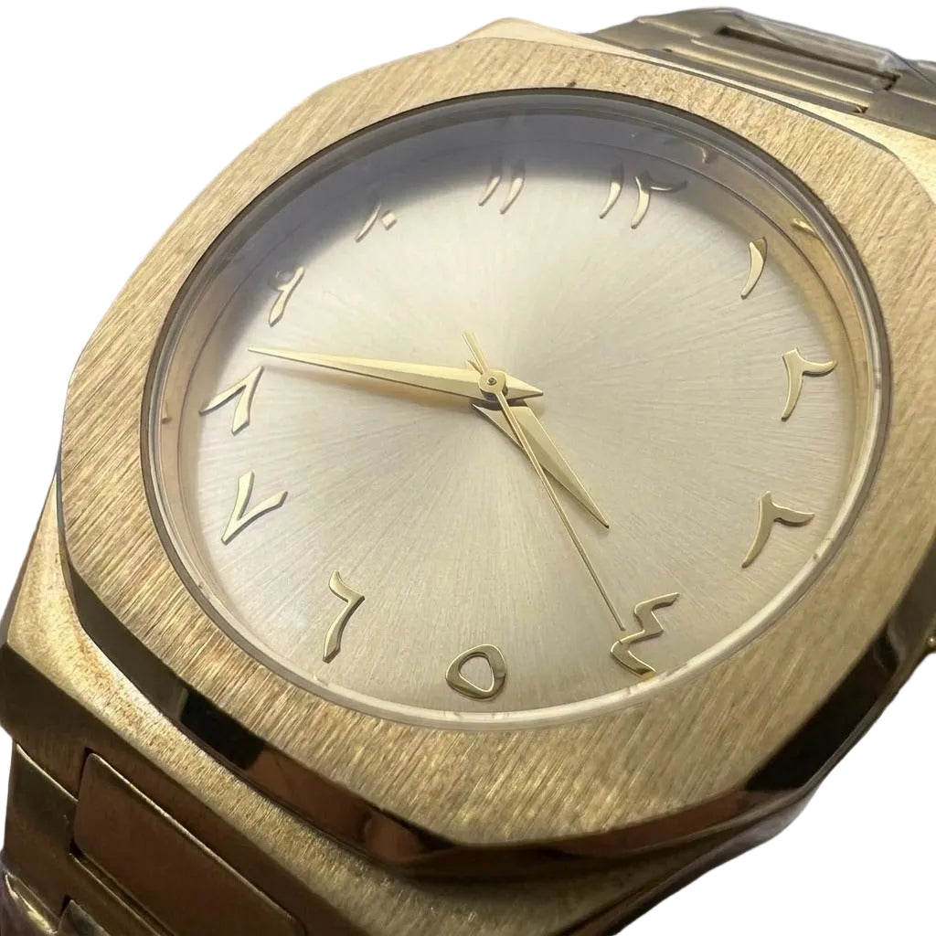 Golden Arabic Aura watch