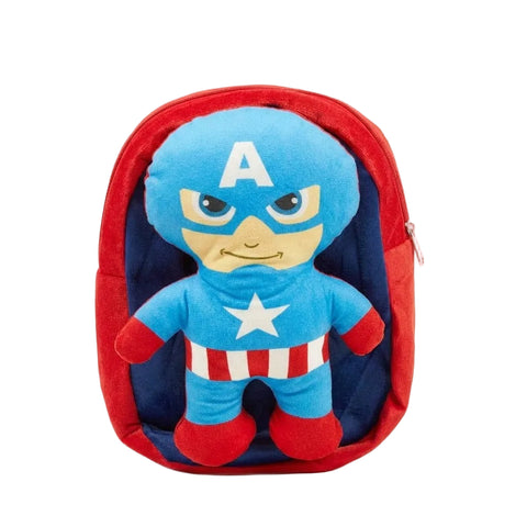 Captain America Plush School Backpack