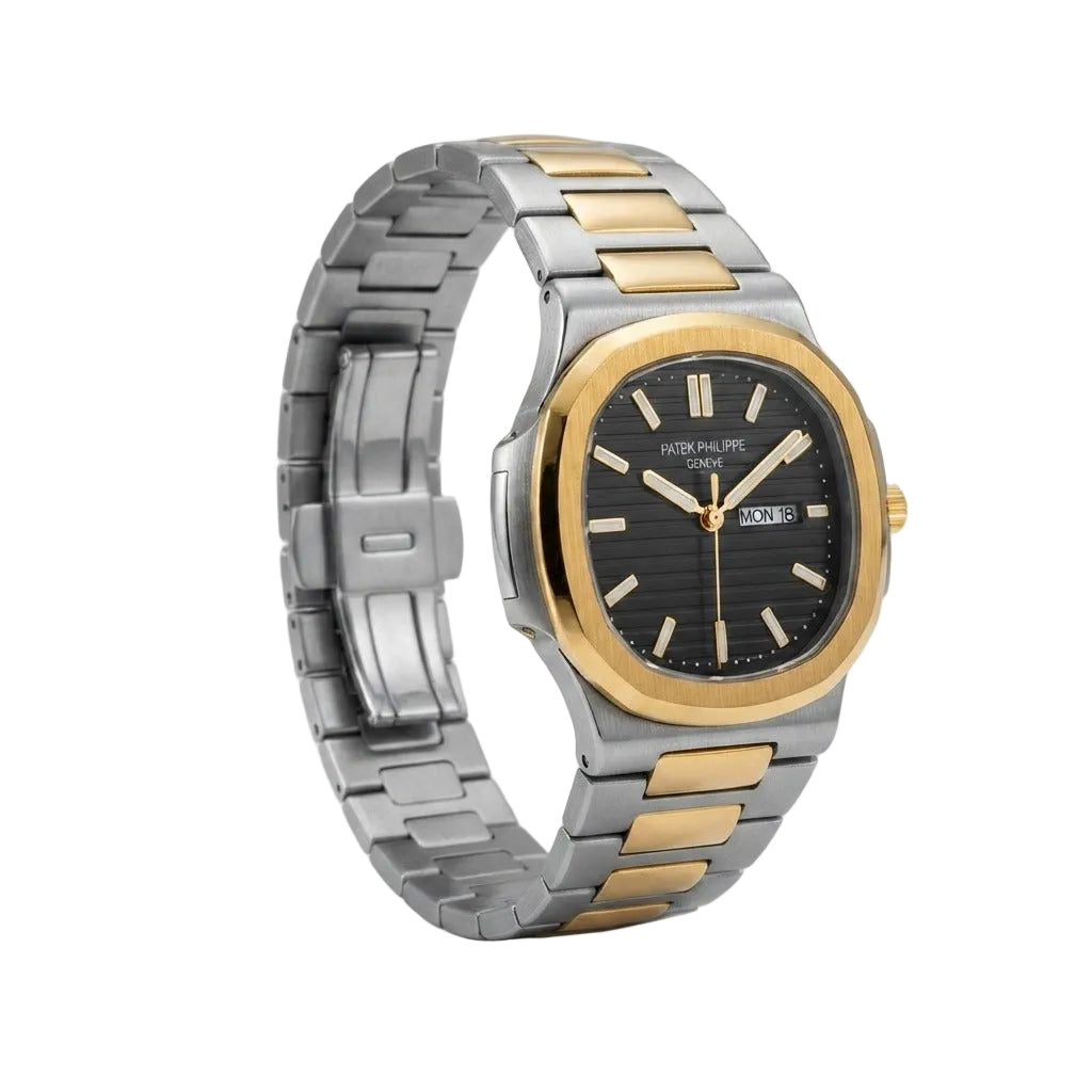 Patek Philippe Geneve Dual Tone with Black Dial
