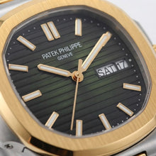Patek Philippe Geneve Dual Tone with Olive Green Dial