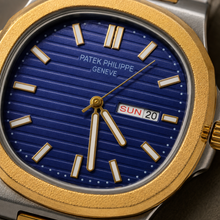 Patek Philippe Geneve Dual Tone with Horizontal Ribbing Dial