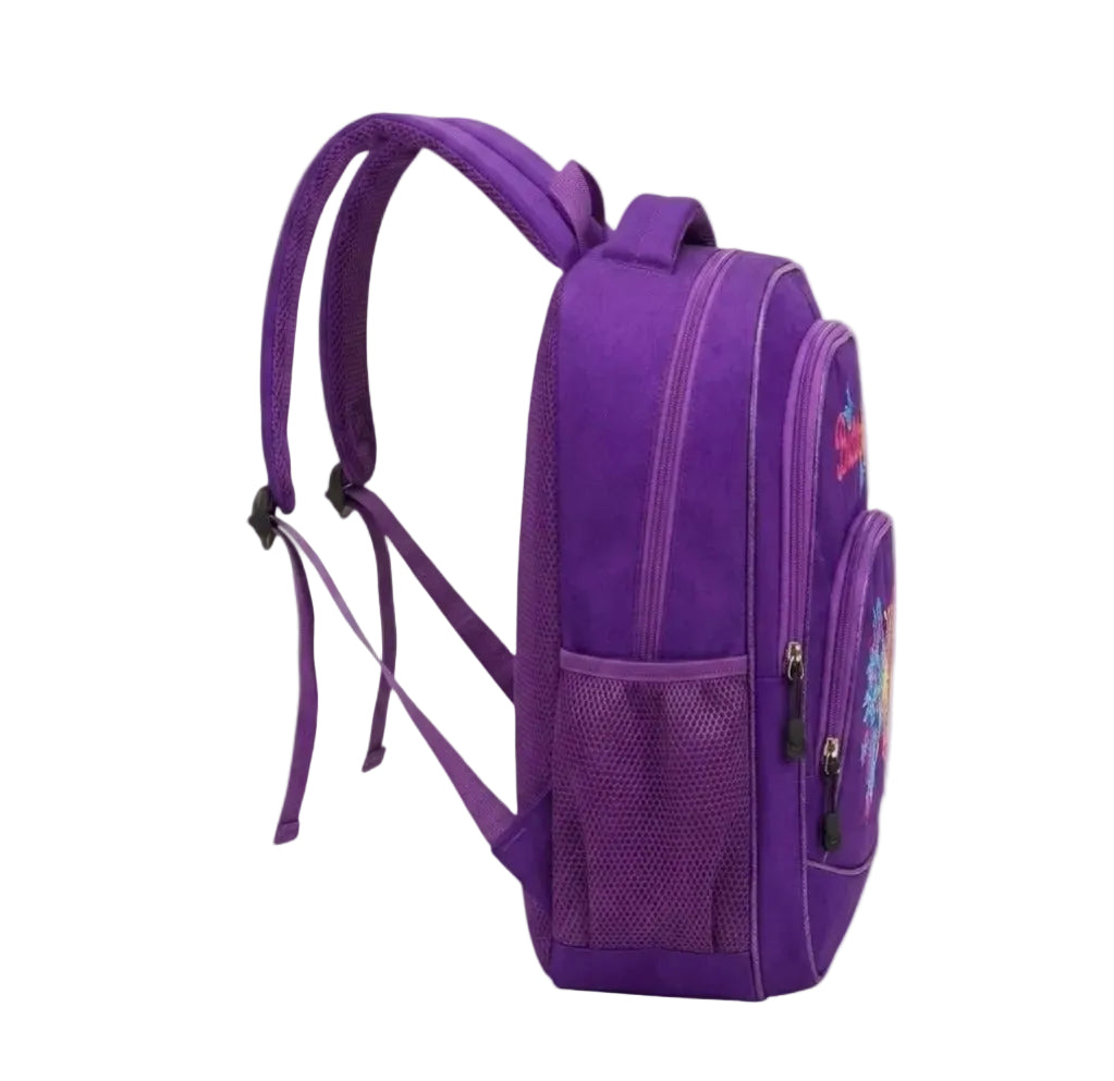 Purple Butterfly School Backpack for Girls