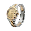 Rolex Datejust 41 Yellow Gold Champagne Diamond Dial