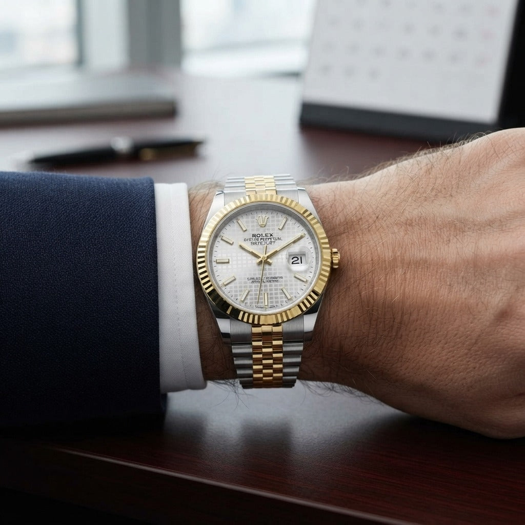 Rolex Datejust 41 modern Yellow Rolesor