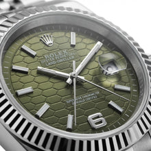 Rolex Land-Dweller Honeycomb Dial Watch