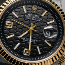 Rolex Land-Dweller two tone with Black Honeycomb Dial