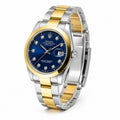Rolex Datejust 36 Two-Tone Blue Diamond Dial Watch