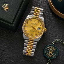 Rolex Datejust 41 Yellow Gold Champagne Diamond Dial