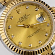 Rolex Datejust 41 Yellow Gold Champagne Diamond Dial