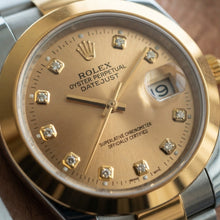 Rolex Datejust Two-Tone With Diamond Dial Watch