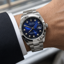 Rolex Oyster Perpetual Date Navy Blue
