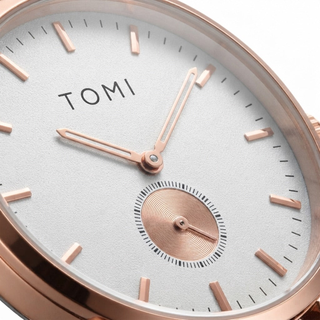 TOMI T-072 Slim Dial Quartz Watch