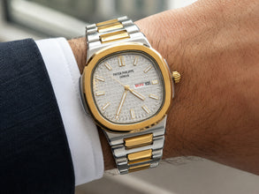 Patek Philippe Geneve Dual Tone with White Waffle Dial