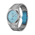 Tissot PRX Powermatic 80 Ice Blue Waffle Dial