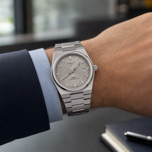 Tissot PRX Powermatic 80 Gray Waffle Dial