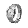 silver Arabic Aura watch